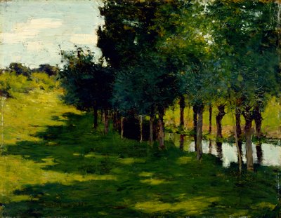 Sunlight and Shadow, 1888 by Willard Leroy Metcalf